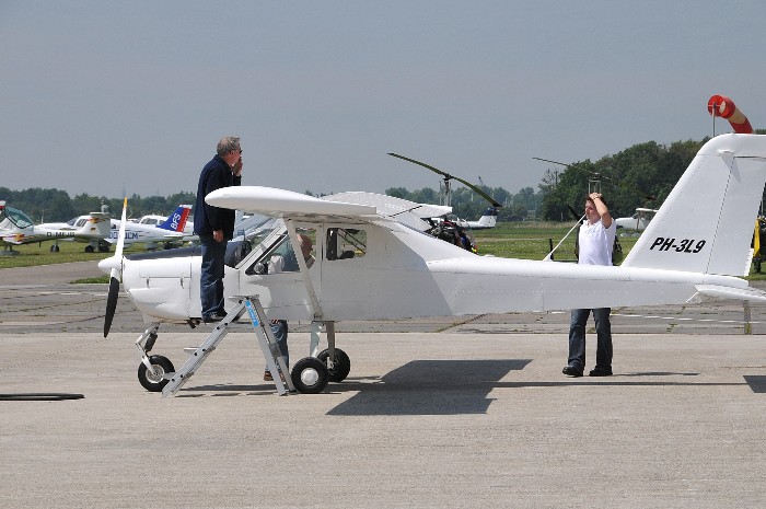 Ook met dit Micro Light toestel zijn demovluchten uitgevoerd door Angel Air.