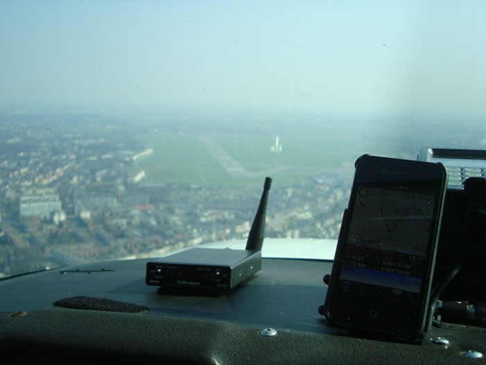 De baan op Antwerpen.