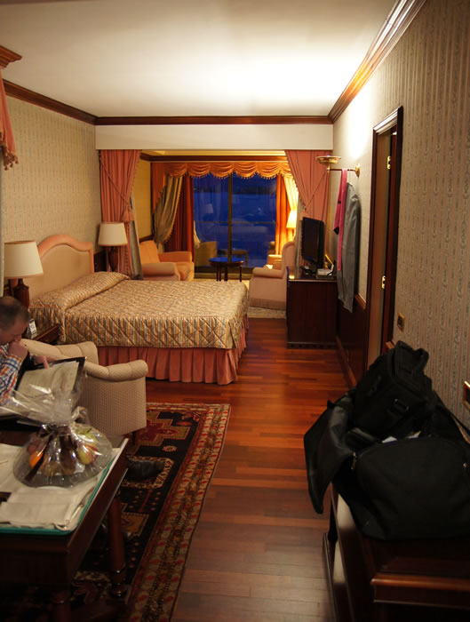 Best een aardige kamer eigenlijk in het hotel.