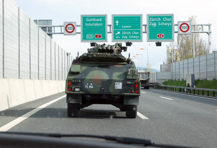 Onderweg in Zwitserland nog.