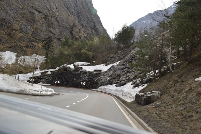 En dan weer naar beneden.