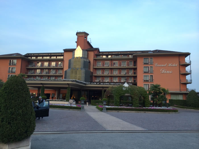 En dan zijn we bij het hotel aangekomen.