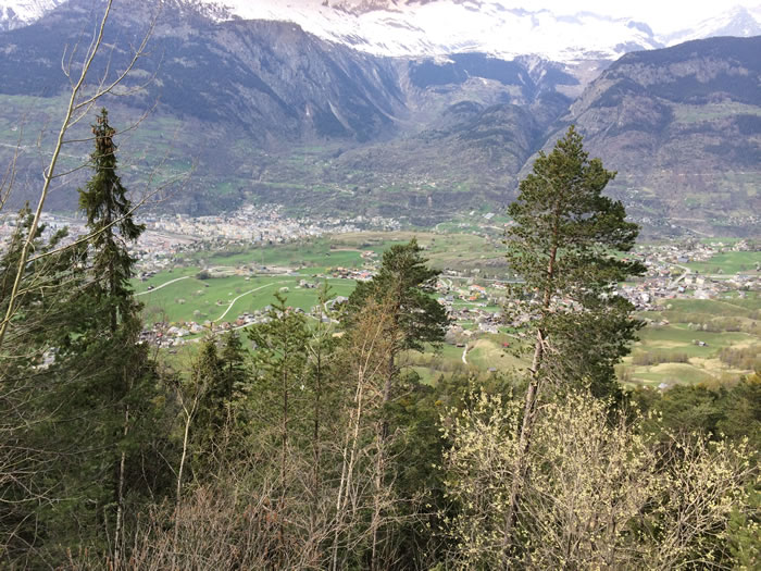 Onderweg wel mooie uitzichten zo.