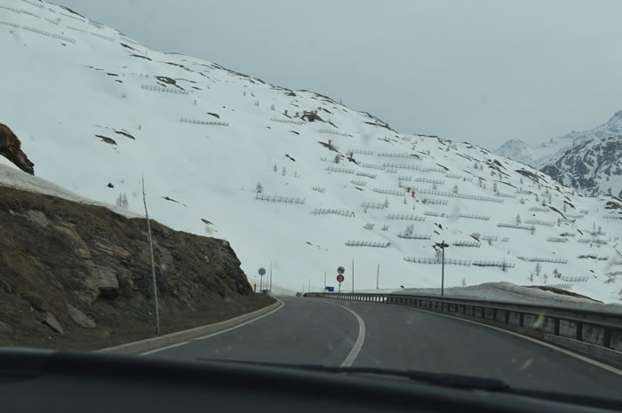 Onderweg naar Italië.