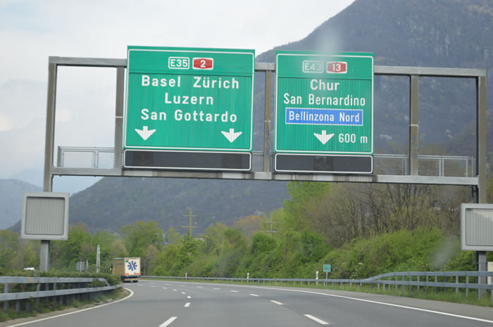 Terug zijn we via de St. Gotthard gereden. Gelukkig geen file gehad.